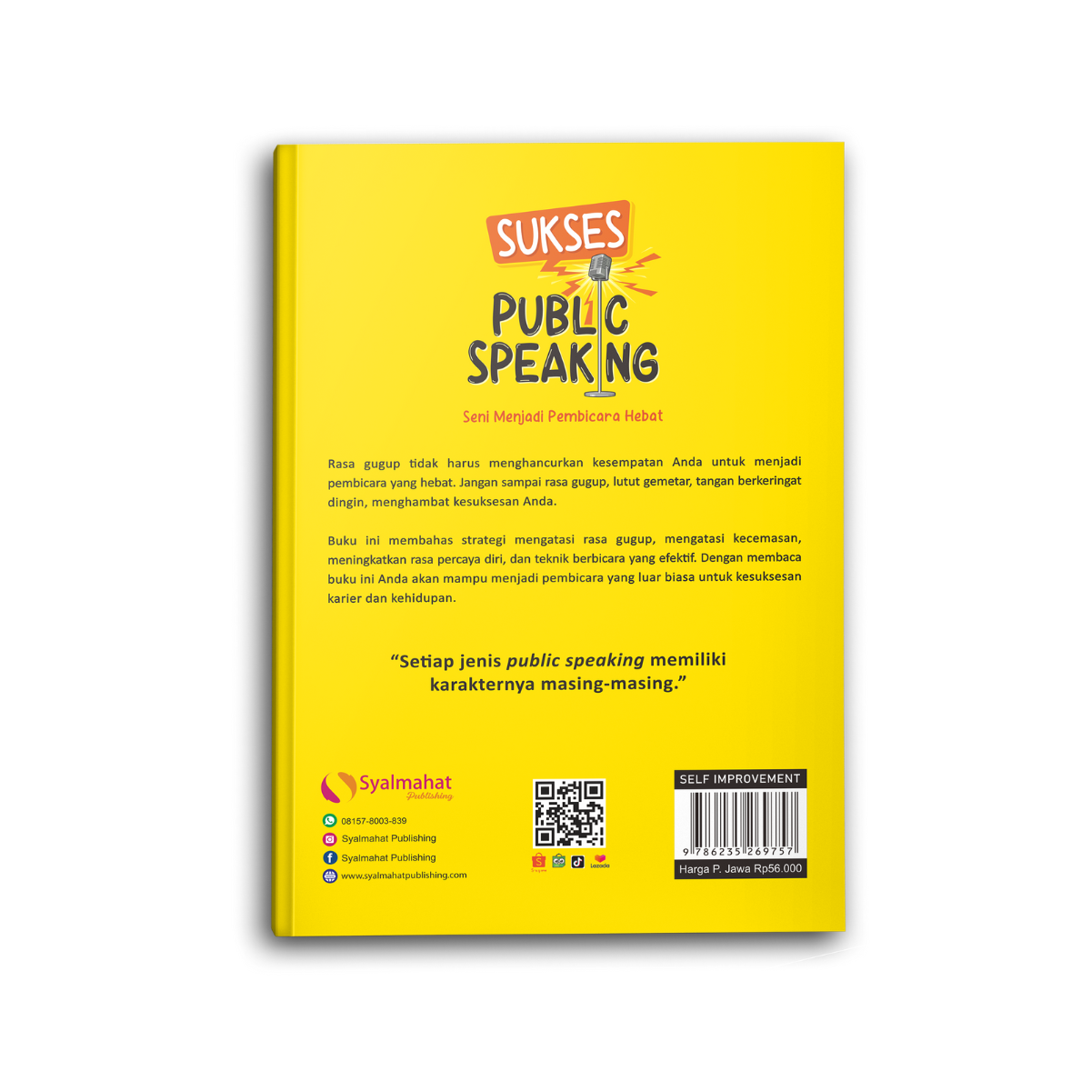 Sukses Public Speaking Seni Menjadi Pembicara Hebat - Image 2